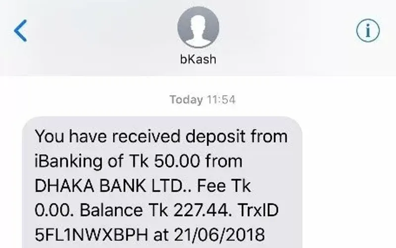 Takabet deposit cashier form: entering bKash Transaction ID and amount